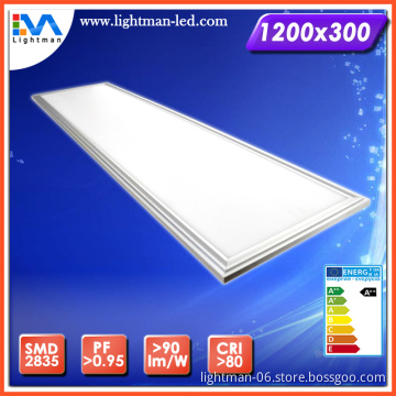 AL6063 aluminum frame better heat dissipation 72W led surface panel light 1200x300